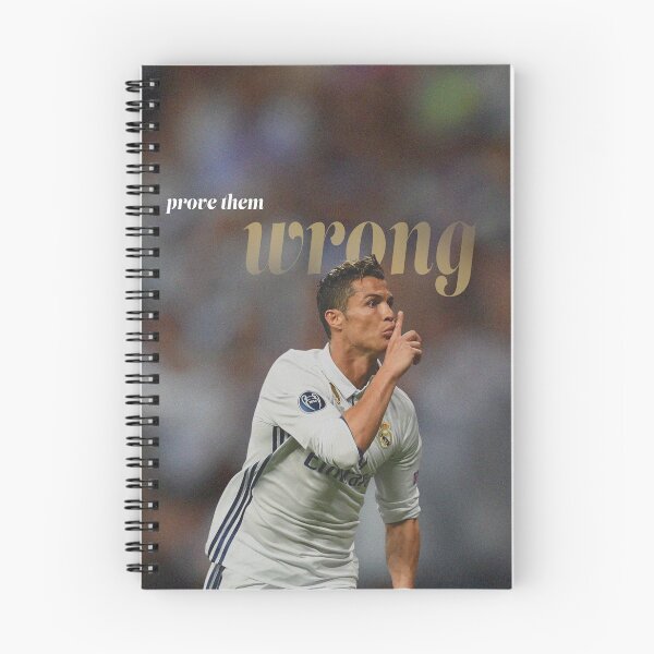 Item preview, Cristiano Ronaldo Motivational Quote Portrait designed and sold by SuccessInsanity.