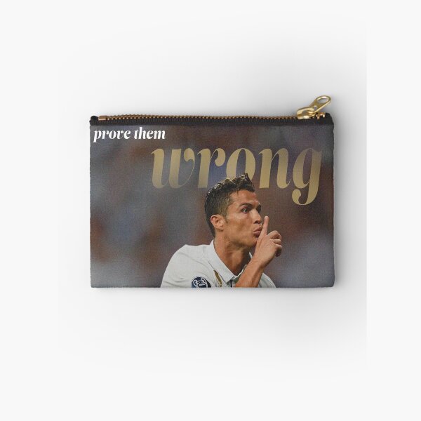 Item preview, Cristiano Ronaldo Motivational Quote Portrait designed and sold by SuccessInsanity.