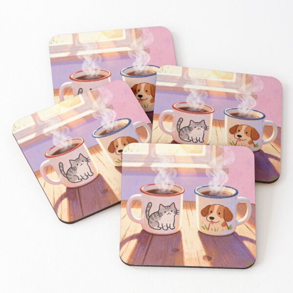 Item preview, Two Mugs, One Morning – Quiet Love in Everyday Moments designed and sold by HappySproutArt.