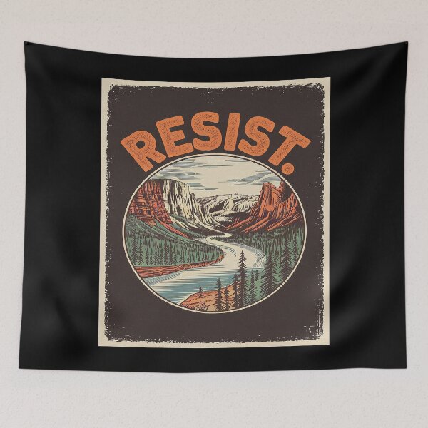 Item preview, RESIST US National Park Resist Service NPS designed and sold by MythWoot.