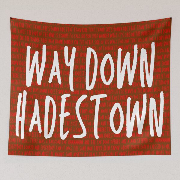 Artikelvorschau, Hadestown Lyrics entworfen und verkauft von broadwaygirl142.