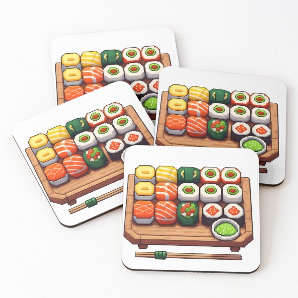 Item preview, Japanese Sushi Tray with Wasabi & Chopsticks designed and sold by ArtisimoSHOP.