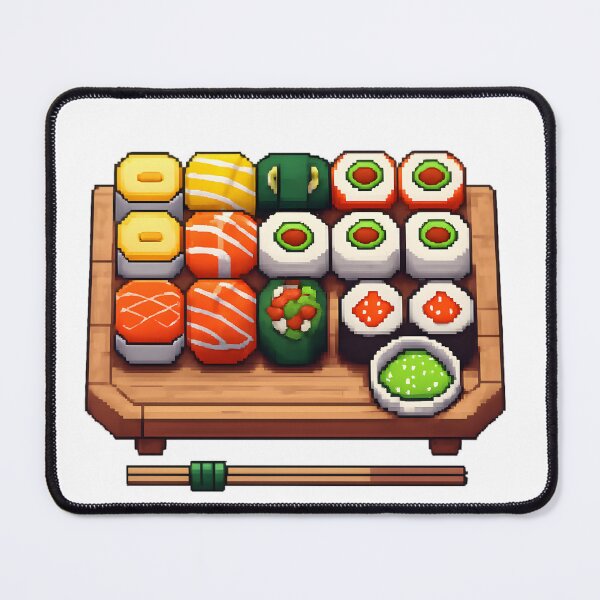 Item preview, Japanese Sushi Tray with Wasabi & Chopsticks designed and sold by ArtisimoSHOP.