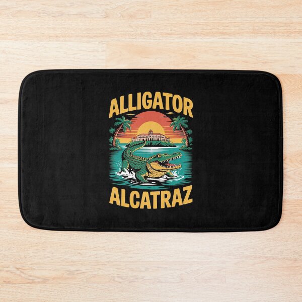 Item preview, Alligator Alcatraz Island Sunset  designed and sold by PowAcademy.