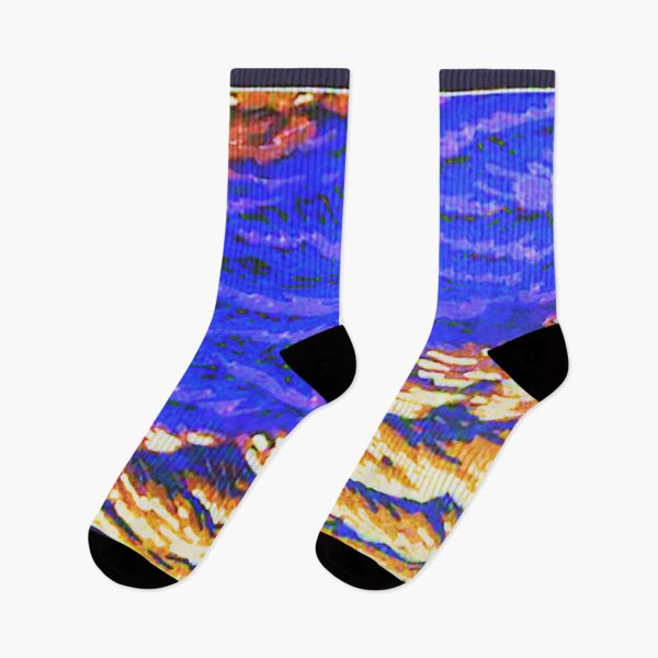 Item preview, ✧ Luminous Current — Abstract Riverlight✨ - INVERTED designed and sold by WheelieGdArt.