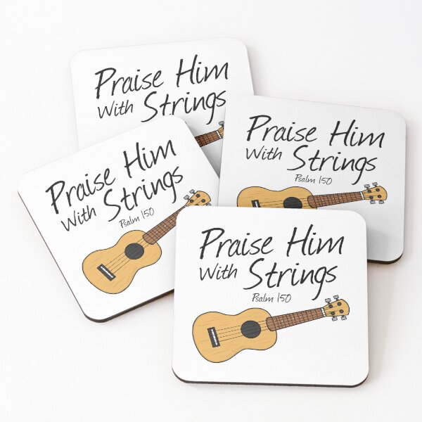 Item preview, Ukulele, Praise Him With Strings, Church Musician designed and sold by doodlerob.