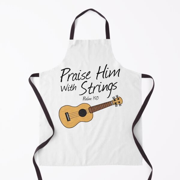 Item preview, Ukulele, Praise Him With Strings, Church Musician designed and sold by doodlerob.