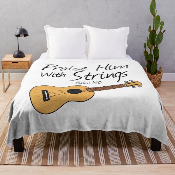 Item preview, Ukulele, Praise Him With Strings, Church Musician designed and sold by doodlerob.