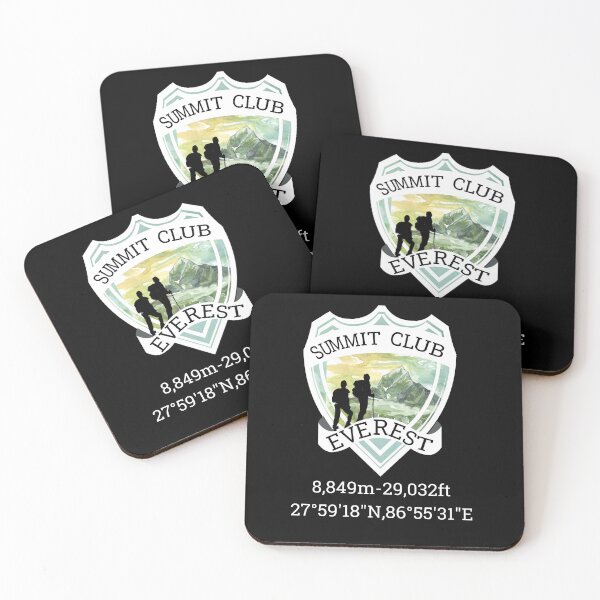 Item preview, Everest summit club, hiker, climber, summit seeker designed and sold by MiFree.