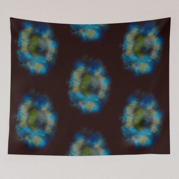 Item preview, Blue & Green Nebula with a Hint of Tan, Brown and Maroon by ElitebyElise designed and sold by ElitebyElise.