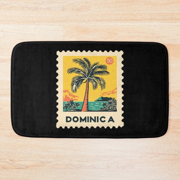 Item preview, Vintage Dominica Postage Stamp Art - Tropical Nature Isle Paradise designed and sold by tiigerdad.