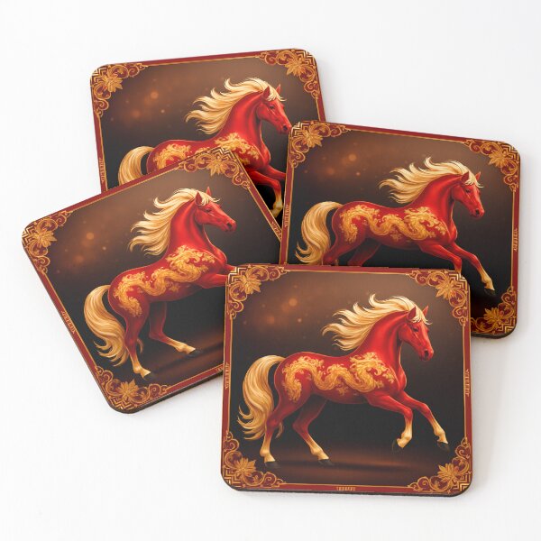 Item preview,  Fire Horse Energy and Success 2026 designed and sold by Zofia Sosnecka.