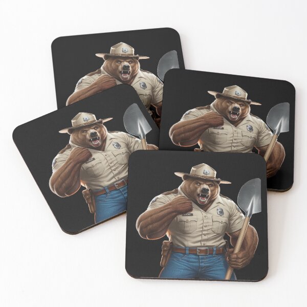 Item preview, Smokey The Resist Bear Nation Park Men Women  designed and sold by CombatTask.