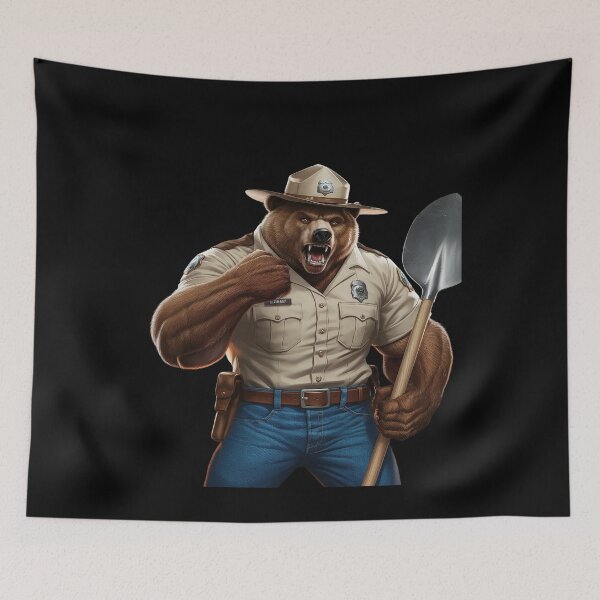 Item preview, Smokey The Resist Bear Nation Park Men Women  designed and sold by CombatTask.