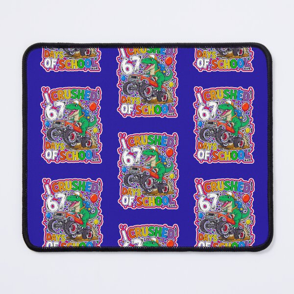 Item preview, I Crushed 67 Days Of School designed and sold by WoodburyLake.