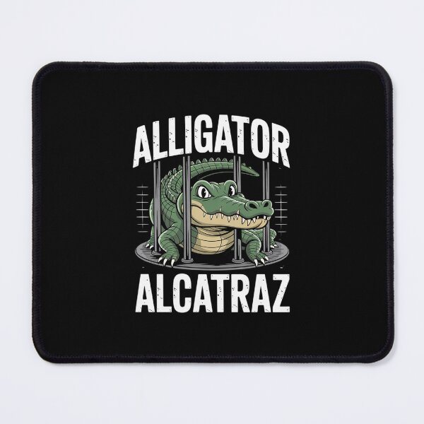 Item preview, Alligator Alcatraz Prison Bars Meme Parody designed and sold by PowAcademy.
