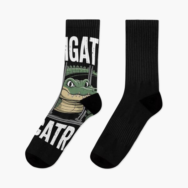 Item preview, Alligator Alcatraz Prison Bars Meme Parody  designed and sold by PowAcademy.
