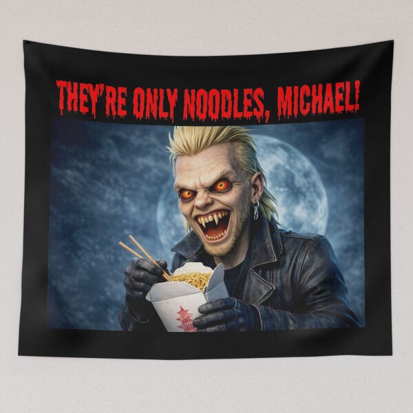 Item preview, They're Only Noodles, Michael! designed and sold by Hackers.