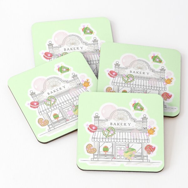 Item preview, Magical Bakery Illustration – Dreamy Cake Shop with Floating Desserts designed and sold by Sugar Wisdom .