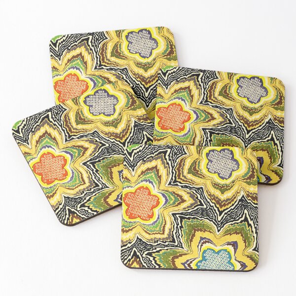 Item preview, ✧ Radiant Strata – Organic Bloom Pattern✨ designed and sold by WheelieGdArt.