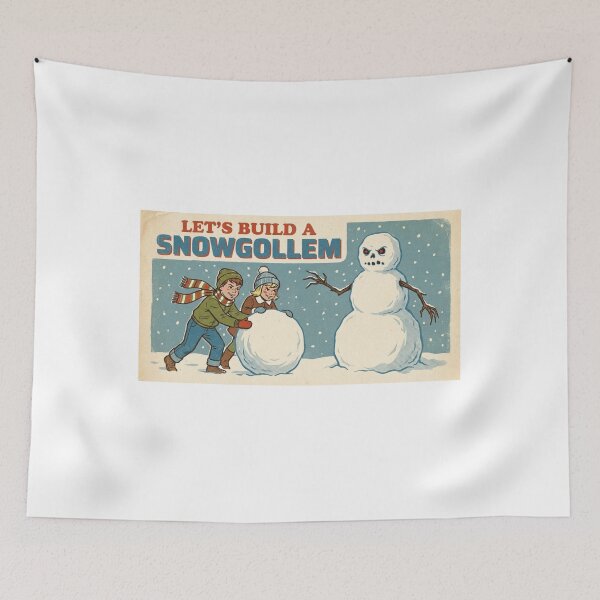Item preview, diabolical snowman designed and sold by DJames-14.