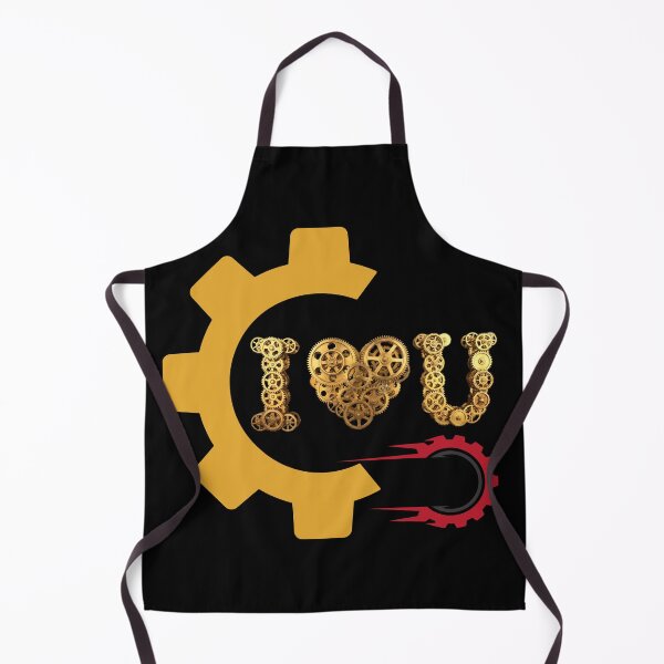 Item preview, Valentine Day Mechanical Love – Gear Heart Steampunk Design designed and sold by Sitred123.