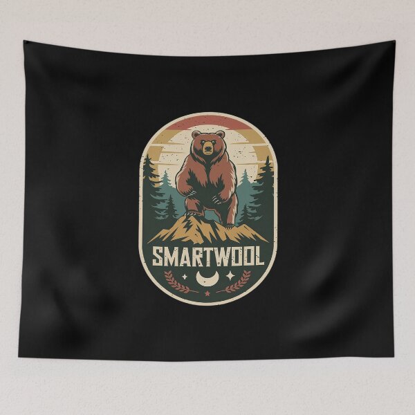 Item preview, Smartwool Merino Wool Bear Attack  designed and sold by MythWoot.