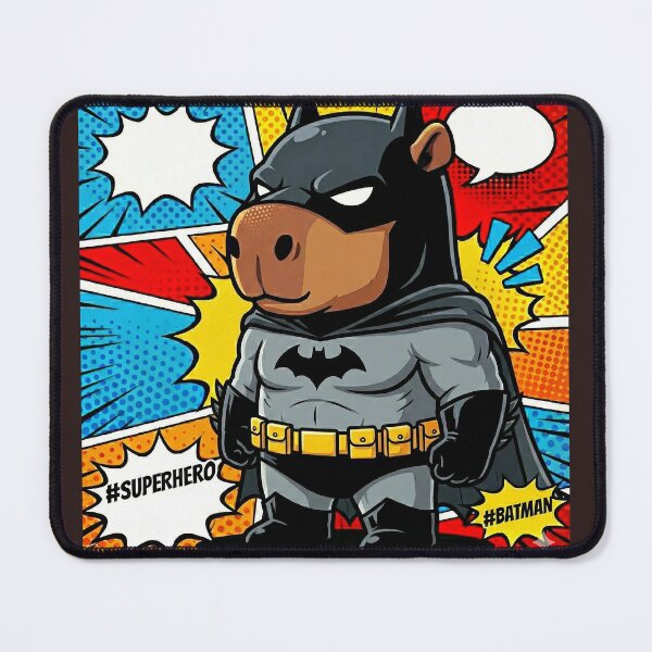 Item preview, The Dark Capybara Knight - Funny Superhero Parody designed and sold by Jonathas0989.