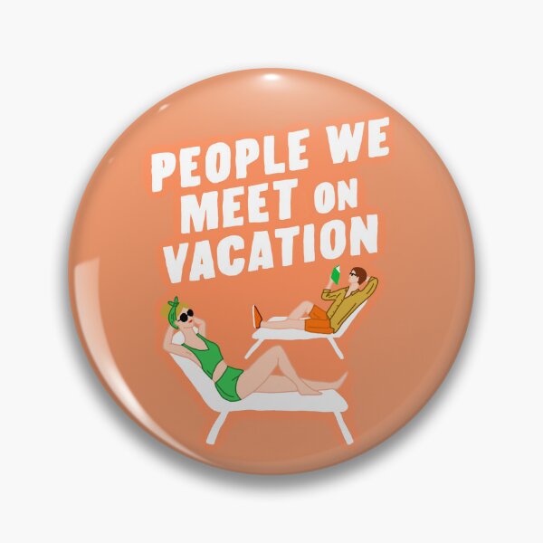 Item preview, "People We Meet on Vacation" Book Cover designed and sold by jamierachelz.