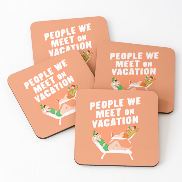 Item preview, "People We Meet on Vacation" Book Cover designed and sold by jamierachelz.