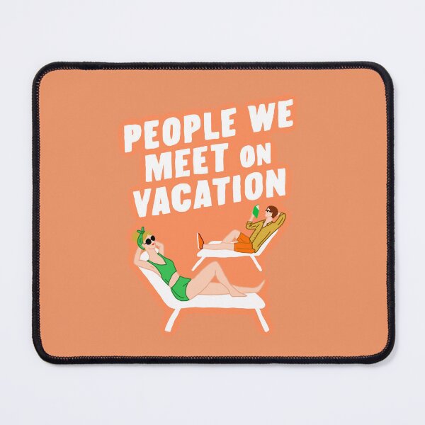 Item preview, "People We Meet on Vacation" Book Cover designed and sold by jamierachelz.