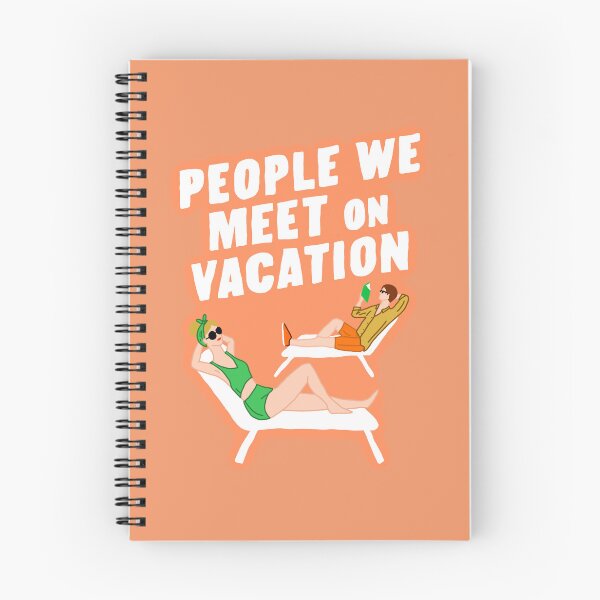 Item preview, "People We Meet on Vacation" Book Cover designed and sold by jamierachelz.