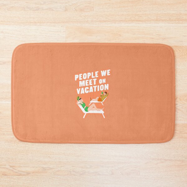 Item preview, "People We Meet on Vacation" Book Cover designed and sold by jamierachelz.