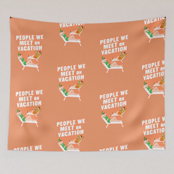 Item preview, "People We Meet on Vacation" Book Cover designed and sold by jamierachelz.