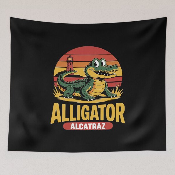 Item preview, Alligator Alcatraz Alcatraz Island Alligator Men Women 6  designed and sold by PowAcademy.