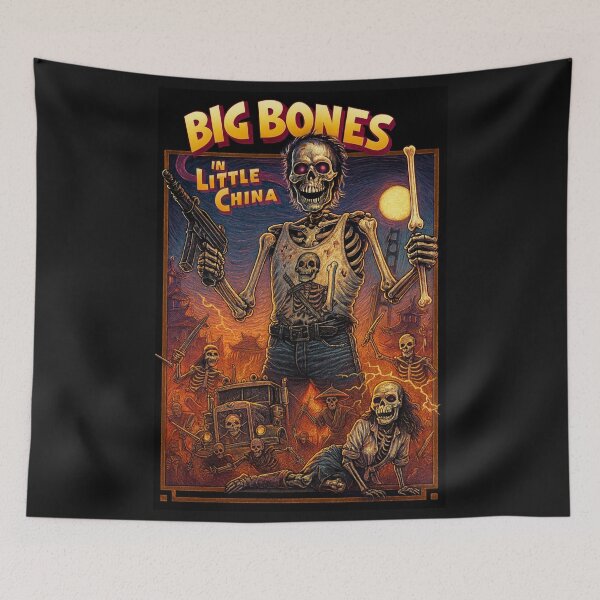 Item preview, Big Bones in Little China designed and sold by DeadThingsShop.
