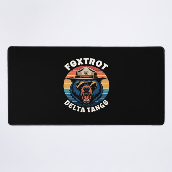 Item preview, National Park Ranger Bear Foxtrots Deltas Tangos designed and sold by MythWoot.