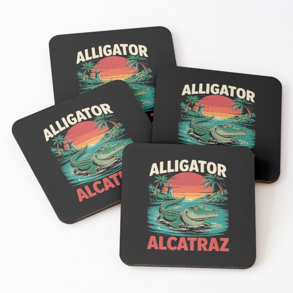 Artikelvorschau, Alligator Alcatraz Alcatraz Island Alligator Männer Frauen 7 entworfen und verkauft von PowAcademy.