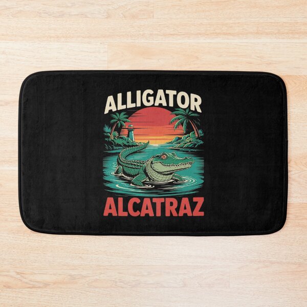 Item preview, Alligator Alcatraz  Alcatraz Island Alligator Men Women 7  designed and sold by PowAcademy.