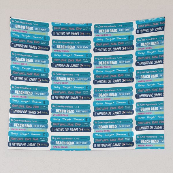 Item preview, Blue RomCom Book Stack designed and sold by jamierachelz.