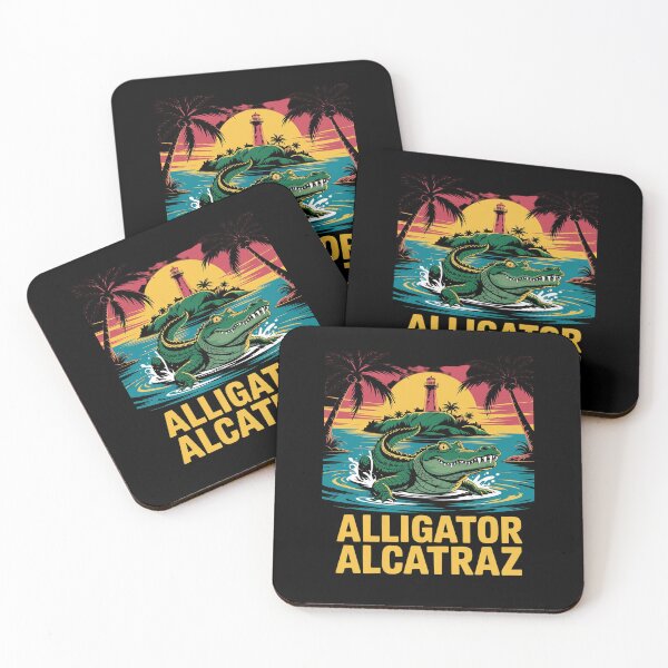 Item preview, Alligator Alcatraz Alcatraz Island Alligator Men Women 9 designed and sold by PowAcademy.