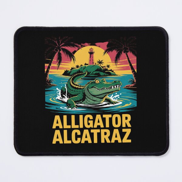 Item preview, Alligator Alcatraz Alcatraz Island Alligator Men Women 9 designed and sold by PowAcademy.