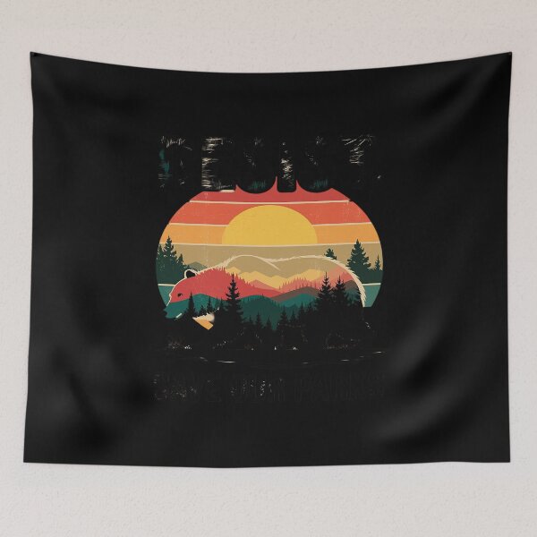 Item preview, Smokey The Resist Bear Nation Park Men Women designed and sold by CombatTask.