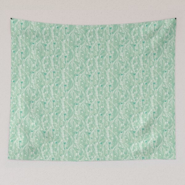 Item preview, Mint Sakura Blossom Branches - Cool and calm vibes - Medium Size designed and sold by Elisa Moriconi.