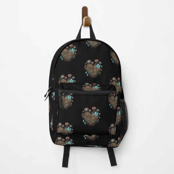 Item preview, Valentine Day Nature Gear Heart – Steampunk Floral Love Art designed and sold by Sitred123.