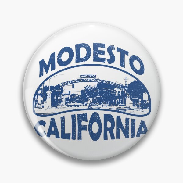 Item preview, Modesto California  designed and sold by ArtNoveltee.