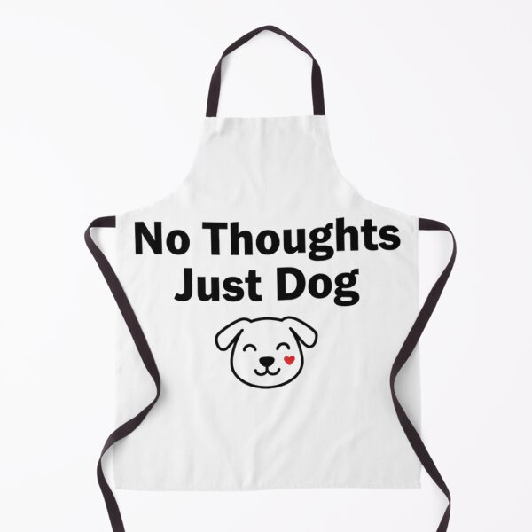 Item preview, No Thoughts Just Dog – Funny Dog Lover Shirt designed and sold by Mafmoh.