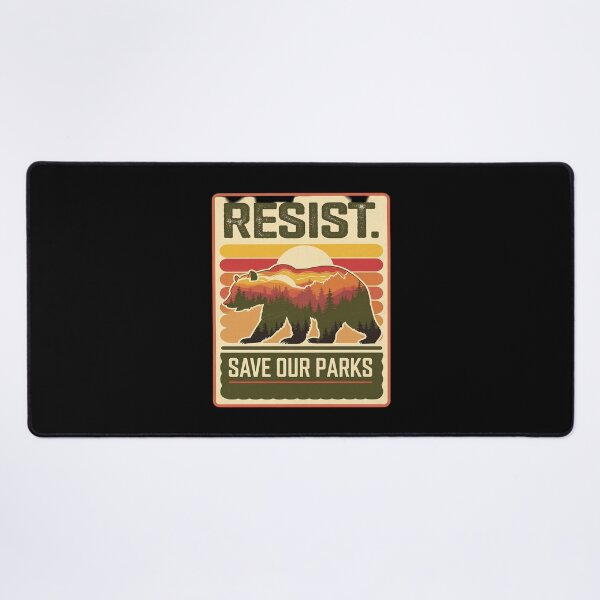 Item preview, Smokey The Resist Bear Nation Park Men Women  designed and sold by MythWoot.