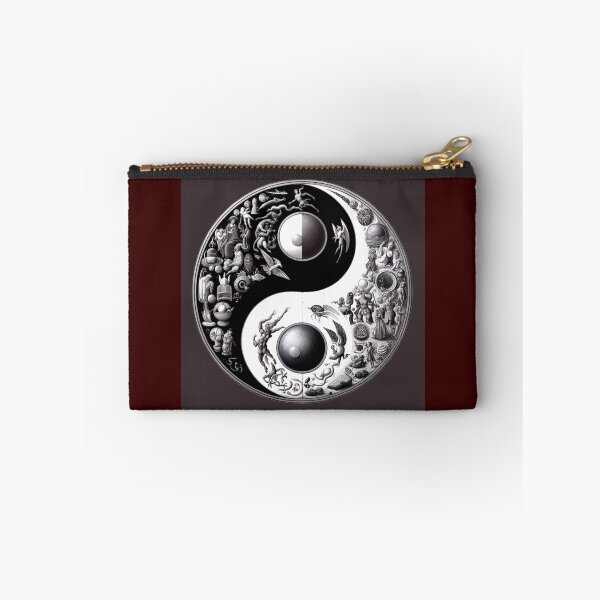 Item preview, Taijitu, Variance of Duality – Surreal Balance of Myth and Mandate designed and sold by daweave77.