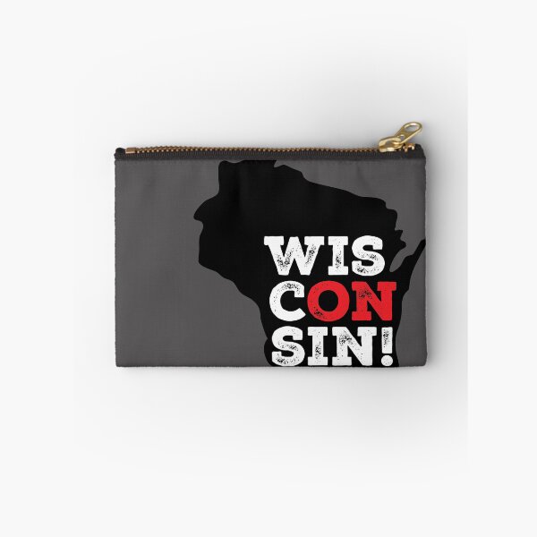 Item preview, On Wisconsin! State Silhouette 2 designed and sold by gstrehlow2011.